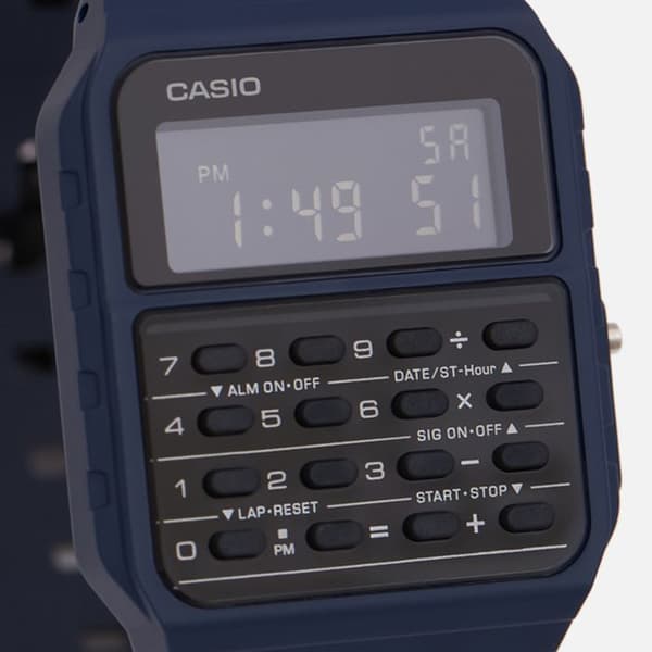 Klocka - CASIO - CA-53WF-2BEF - Digital - Harts - Vattentålighet 3 bar