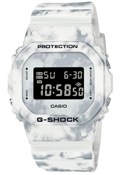 Klocka - Casio - DW-5600GC-7ER - Kvarts - Digital - Flerfärgad plastrem