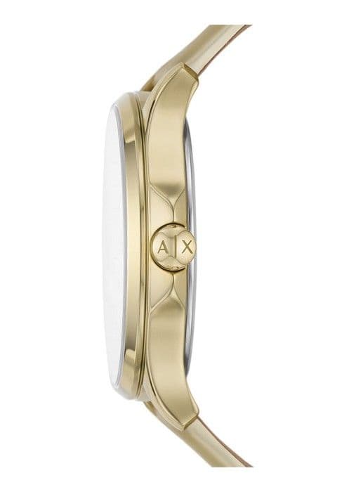 Armani Exchange Watch - Dam - AX5271 - Guldläder - 36mm - 5 bar