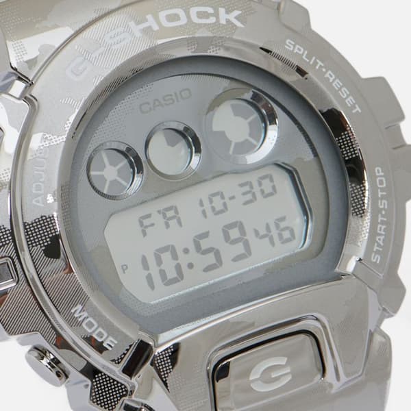 CASIO Watch - GM-6900SCM-1ER - Herr - Kvarts - Vattentät 20 ATM - Genomskinlig plast