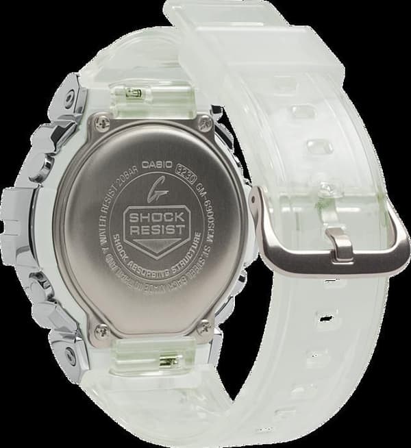 CASIO Watch - GM-6900SCM-1ER - Herr - Kvarts - Vattentät 20 ATM - Genomskinlig plast