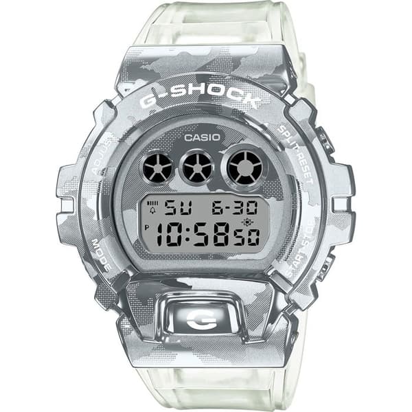 CASIO Watch - GM-6900SCM-1ER - Herr - Kvarts - Vattentät 20 ATM - Genomskinlig plast