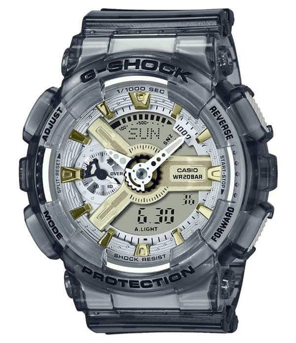 Klocka - CASIO - G-Shock GMA-S110GS-8AER - Kvarts - Resin - Dubbel skärm