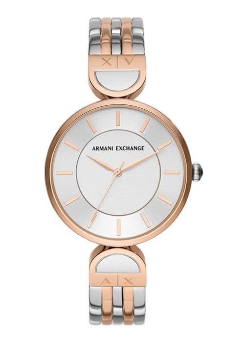 Armani Exchange Watch - Dam - AX5383 - Rostfritt stål - Flerfärgad - Kvarts - Vattentålig 5 Atm