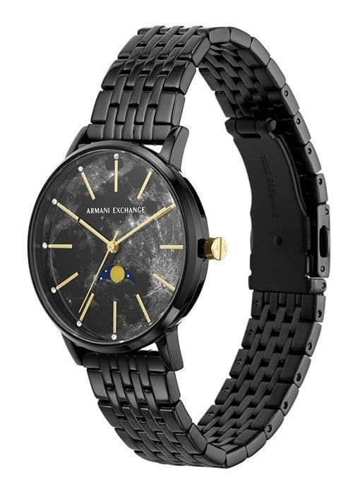 Armani Exchange Watch - Dam - AX5587 - Svart rostfritt stål - Quartz - 5 Atm