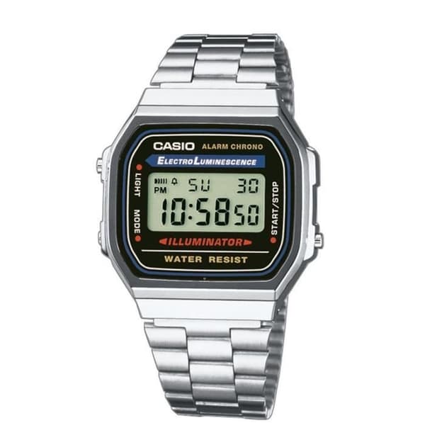 Casio Vintage Iconic Mixed Silver och Black Watch