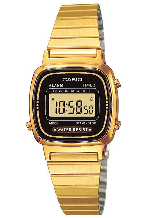 CASIO LA670WEGA1EF kvartsklocka för kvinnor