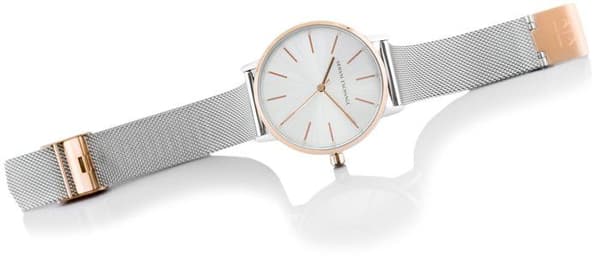 Klocka - Armani Exchange - AX5537 - Rostfritt stål - Mesharmband - Dam