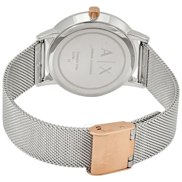 Klocka - Armani Exchange - AX5537 - Rostfritt stål - Mesharmband - Dam