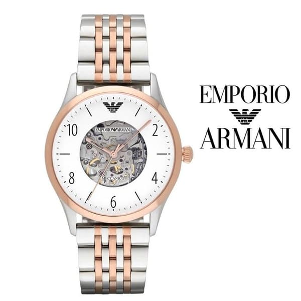 Klocka - Emporio Armani - AR1921 - Rostfritt stål - Svart - 5 ATM vattentäthet
