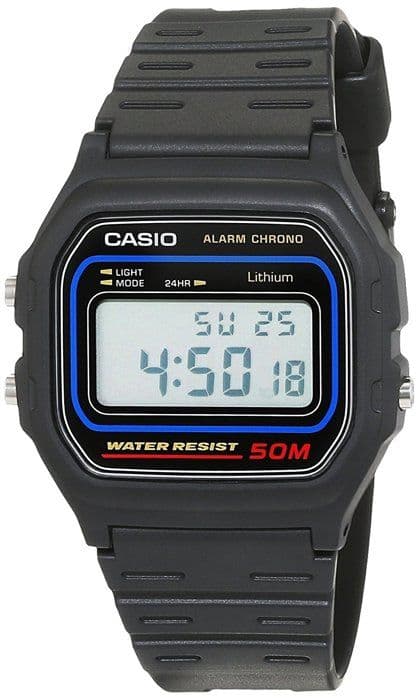 CASIO W-59-1VQES kronografklocka för kvinnor