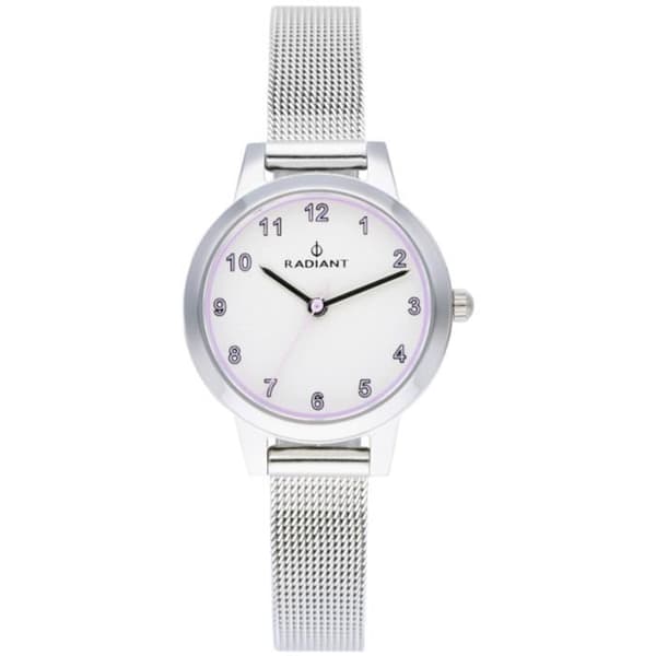 Damklocka - RADIANT - VIOLA RA508602 - Kvarts - Analog - Silverfärgad