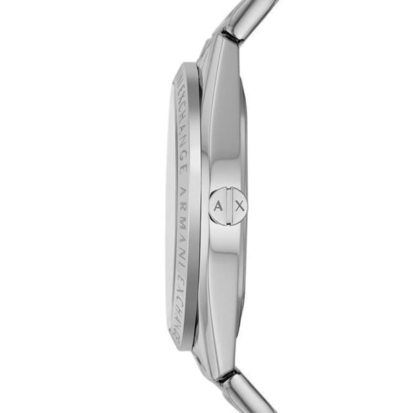 Armani Exchange Damklocka - AX7142SET i grått rostfritt stål - 5 ATM vattentät - Utbytbart armband