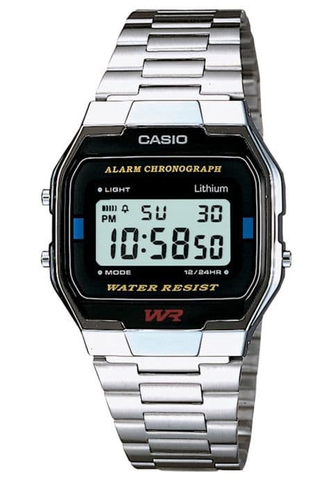 CASIO A163WA1QES Unisex kvartsklocka