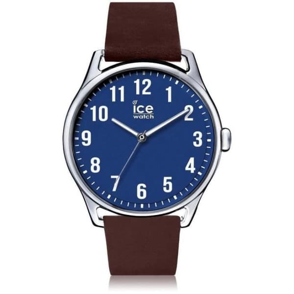 ICE-WATCH ICE time Brown Blue klocka - Herr - Läderband - 013048 (Large)