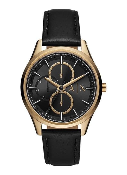Armani Exchange Watch - Herr - AX1869 - Svart Läder - 42mm - 5 bar