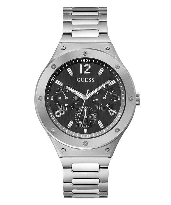Multifunktionsklocka - Guess - gw0454g1 - Silver/Stål - 50 atm - Analog