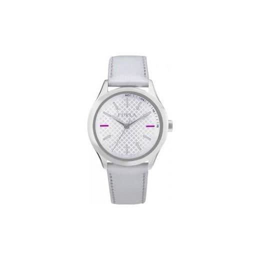 Klocka - Furla - R4251101504 - Kvarts - Analog - Silverfärgad läder