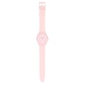 Miniatyrbild 1 av 3: Klocka - SWATCH - Caricia - Rosa silikonband - Quartz urverk - Analog display