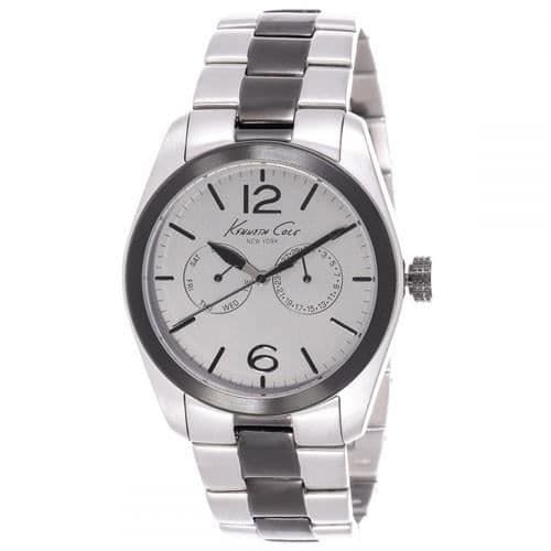 Klocka - Kenneth Cole - KC9365 - Kvarts - Analog - Grått stål