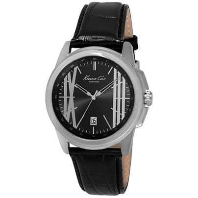 Klocka - Kenneth Cole - KC8095 - Kvarts - Alfanumerisk - Gul