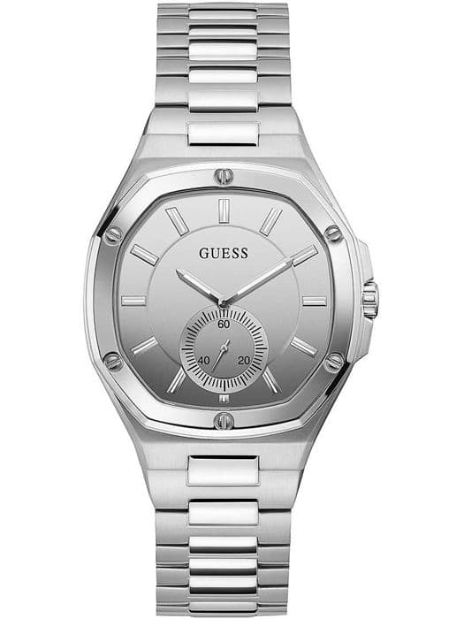 Multifunktionsklocka - Guess - Octavia - Silver - Rostfritt stål - 30 Atm