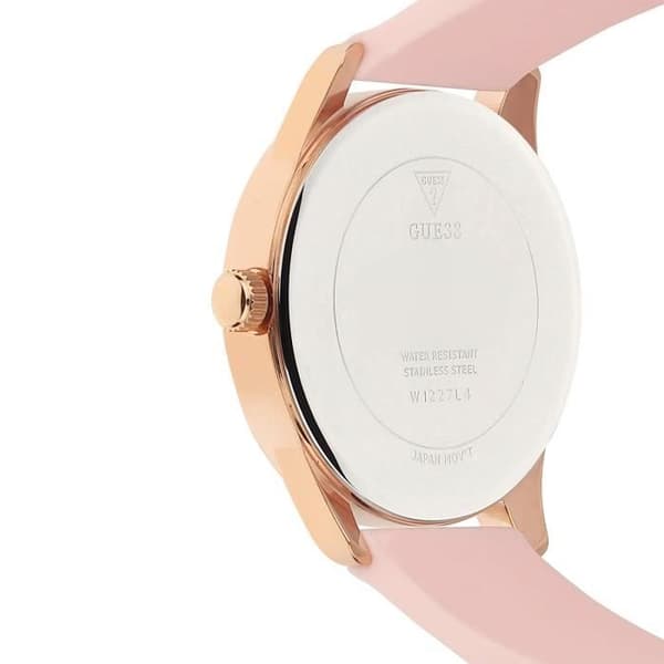 Guess Klockor Dam Mini Imprint Damklocka Analog Quartz med silikonrem W1227L4 7596