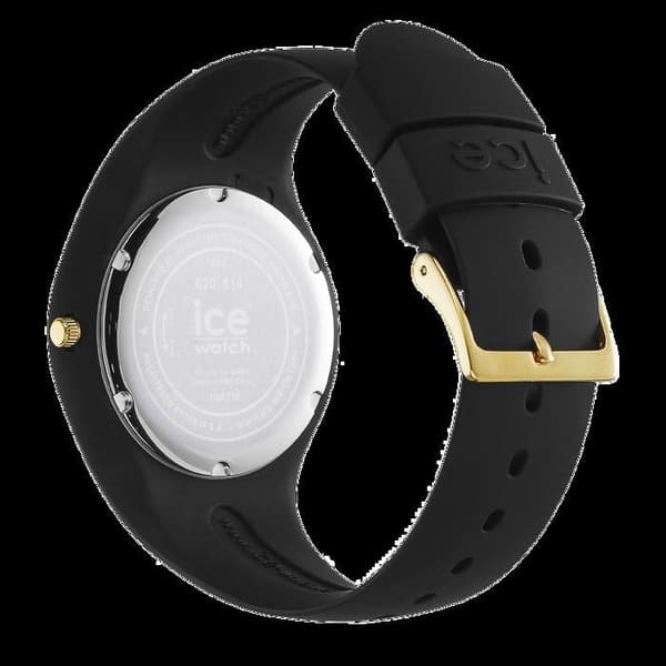 Klocka - ICE WATCH - Ica Watch Flower - Svart silikon - Vattentät 10 Atm - Trendig