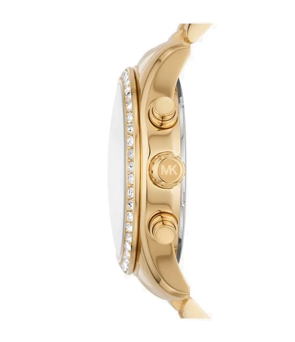 Kronografklocka - Michael Kors - Lexington - Rostfritt stål - Guld - 38 mm