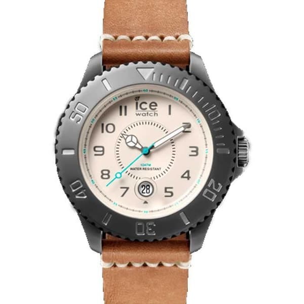 Klocka - ICE-WATCH - HE.LBN.GM.B.L.14 - Kvarts - Analog - Beige Läder