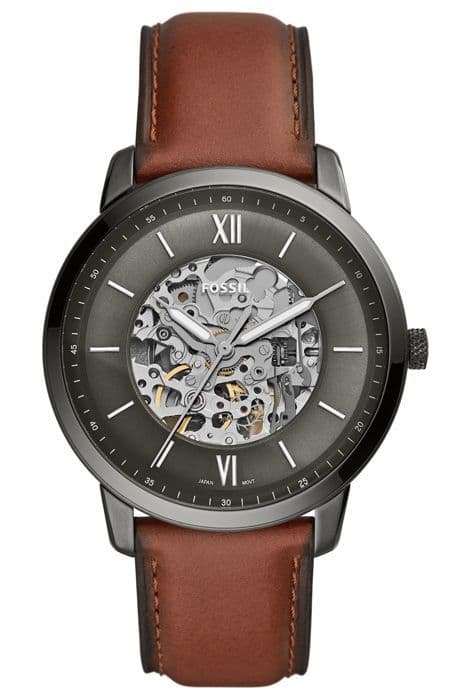 Klocka - FOSSIL - Neutra Automatic - Mått 44 mm - Läderarmband - Automatisk rörelse