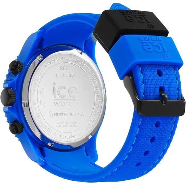 Herrklocka ICE WATCH Quartz Chronograph Silikonarmband Blå 019840