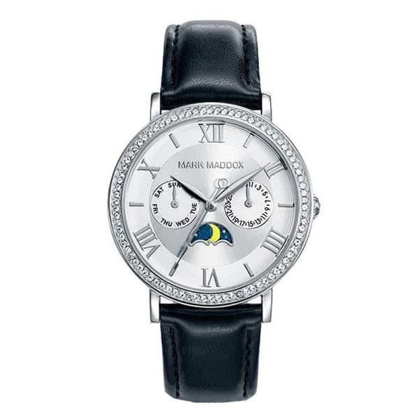 Klocka - Mark Maddox - MC0017-03 - Kvarts - Analog - Silverläder