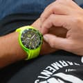Miniatyrbild 2 av 4: Herrklocka ICE WATCH Quartz Chronograph Gult silikonband 019843