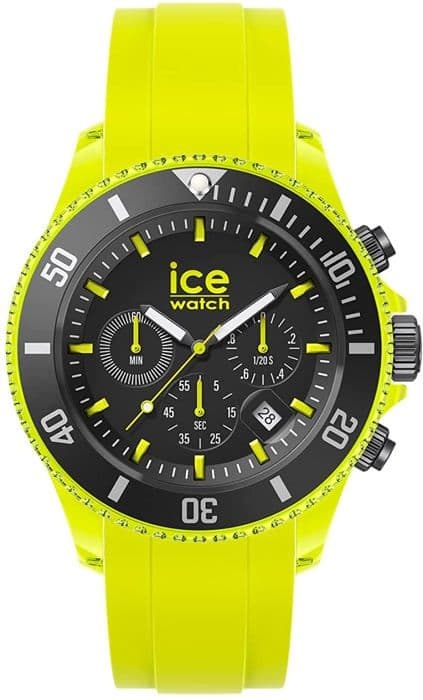 Herrklocka ICE WATCH Quartz Chronograph Gult silikonband 019843
