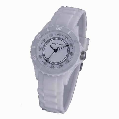Montre - Time Force - TF4024L02 - Quartz - Analogisk - Dam - Vit