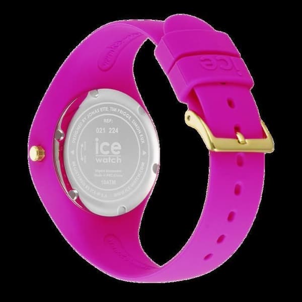 ICE WATCH Watch - Dam - 021224 - Rosa silikonrem - Vattentät 10 ATM