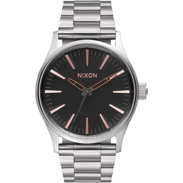 Klocka - NIXON - A4502064 - Dam - Svart - Kvarts - Alfanumerisk