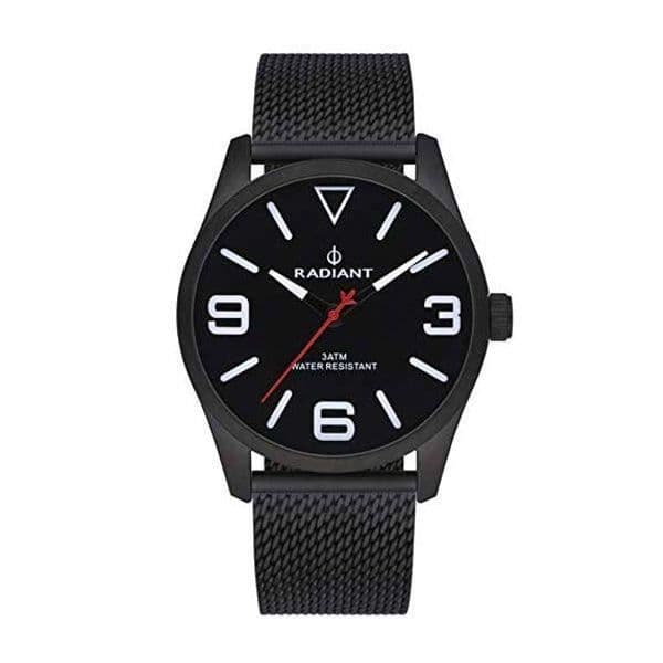 Klocka - RADIANT - DARTH 42MM - Vattentät 3 ATM - Svart stålarmband - Quartz urverk