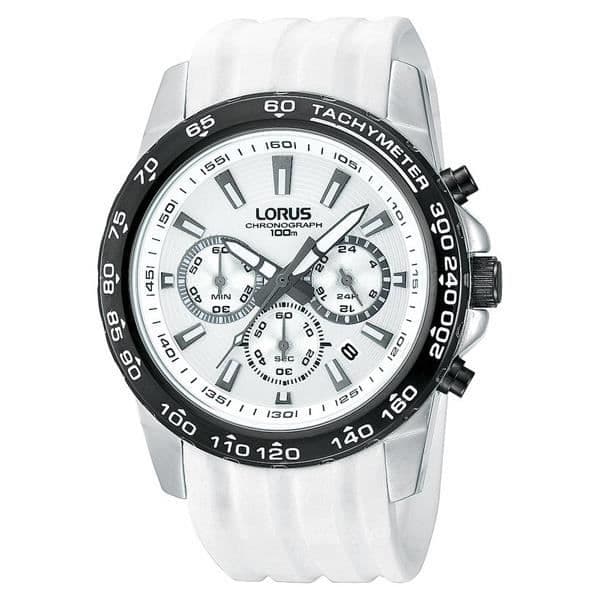 Herrklocka - LORUS WATCHES - RT319BX9 - Kvarts - Analog - Silikon