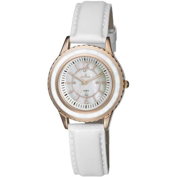 Damklocka - RADIANT - NEW BLOSSOM RA218603 - Kvarts - Analog - Lackskinn
