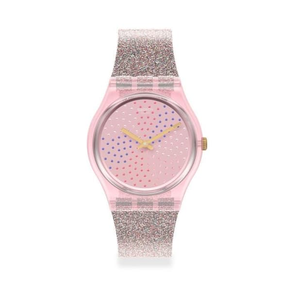 Swatch Multilumino damklocka - SWATCH - Quartz Swiss Made - Silikon / plastrem - Rosa