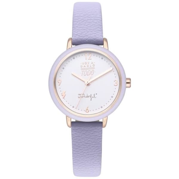 Damklocka - MR WONDERFUL - WONDERFUL TIME WR25300 - Läder - Kvarts - Analog