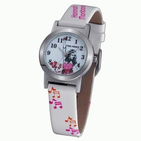 "Klocka - Time Force - HM1001 - Kvarts - Analog - Vitt Läder"