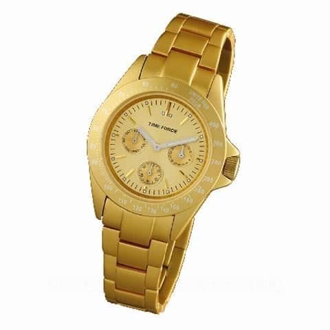 Montör - Time Force - TF4189L09M - Kvarts - Analog - Guld