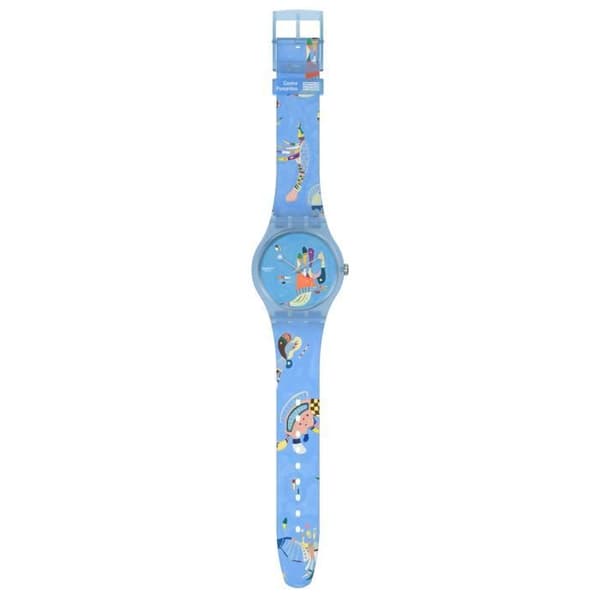 Klocka - Swatch - Blå Himmel - Silikon - Blå - Man