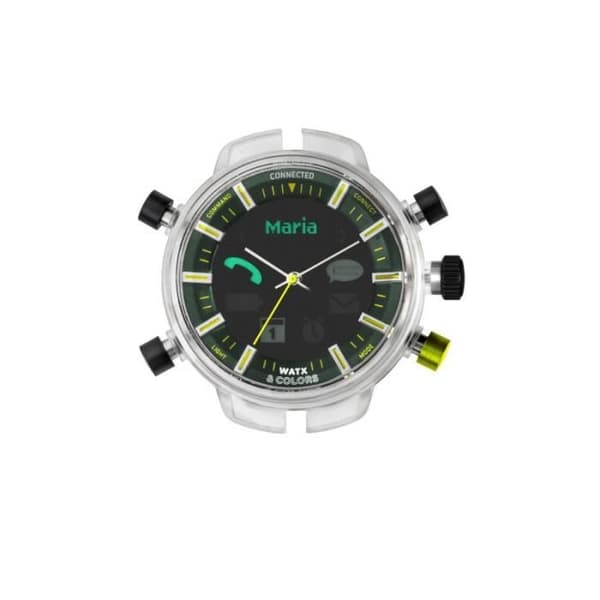 Klocka - WATX - RWA6748 - Kvarts - Dubbel visning - Svart