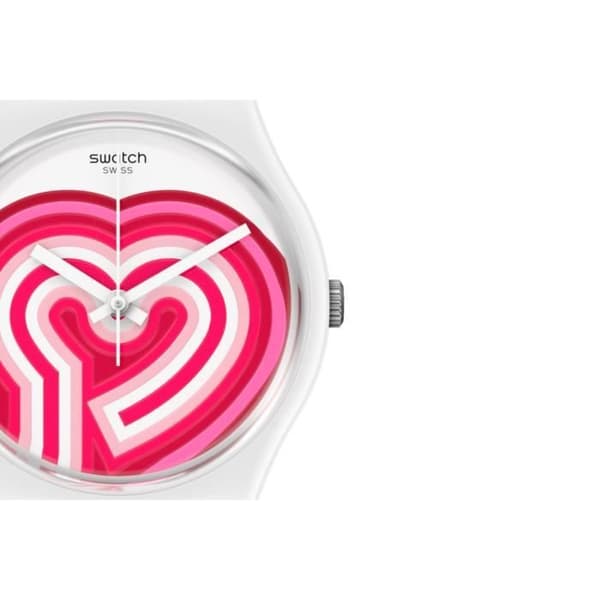 Swatch klocka BEATPINK 34mm Originals Gent GW214