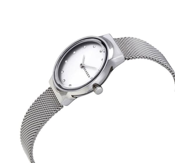 Klocka - SKAGEN - SKW2715 - Grå Milanese mesh - Kvarts - Chic