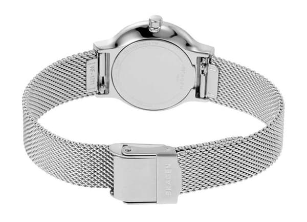 Klocka - SKAGEN - SKW2715 - Grå Milanese mesh - Kvarts - Chic